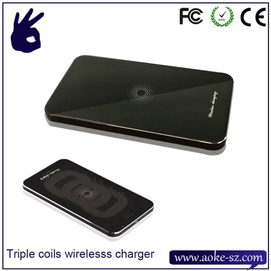 Triple Coils Qi Wireless Charger for iPhone 6/6s Plus iPhone 7
