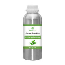 100% Pure Natural Mugwort Essential Oil Wholesale Bulk High Quality Distill Extractive Mugwort Essential Oil Use For Aromatherpy