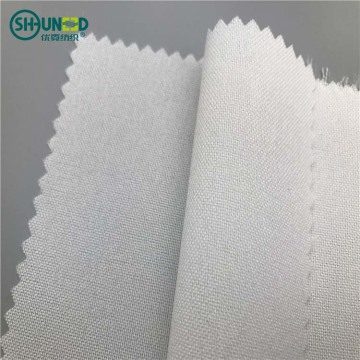 Woven Fusible Interfacing Interlining for Facing and Lapel