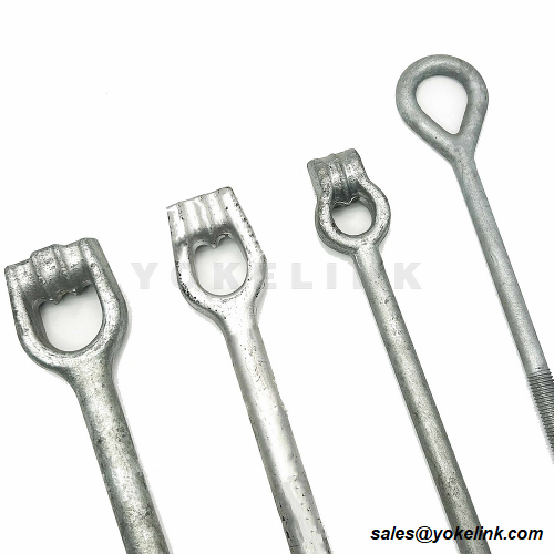 3/4&quot; 5/8&quot; Thimbleye táguló/keresztlemezes haszonpólus földelő horgony