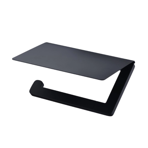 Durable Matte Black Tissue Holder