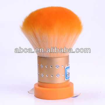 2013 Beautiful kabuki brush various handle and hair colors available Synthetic Hair Nylon Goat Hair kabuki brush