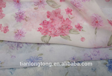 dyed polyester chiffon fabric