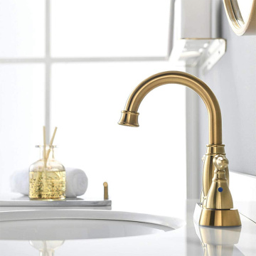 Polished Brass Bathroom Faucet Peerless Matte Gold