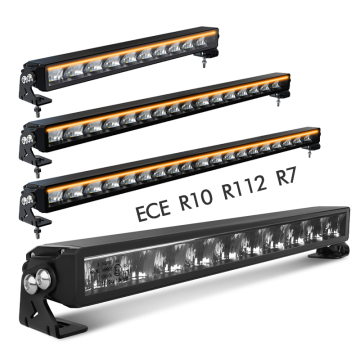 Barra de luz LED R112 para Jeep Wrangler - ECE R10 R7 EMARKED