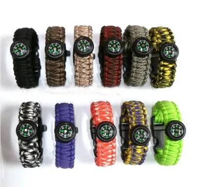 New Fashion Jewelry Bracelet, Crystal Charm Hemp Braided Bracelet, Bracelet Jewelry Paracord