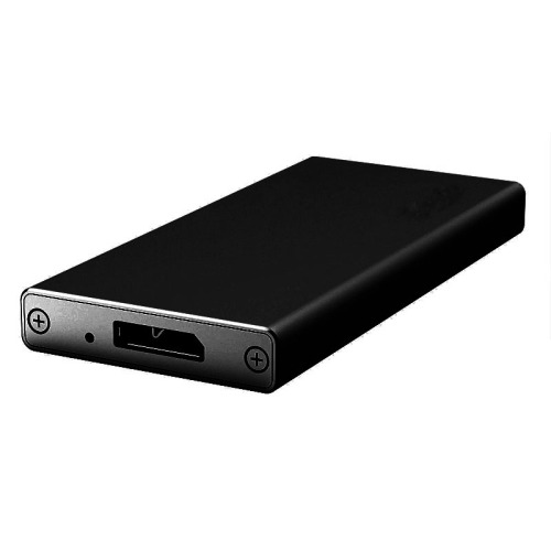 Aluminum 6G mSATA SSD External Drive Case