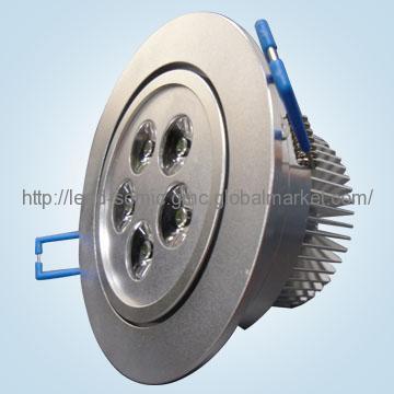 LED Ceiling Lamp 5W Round, Aluminum Housing, edison LED