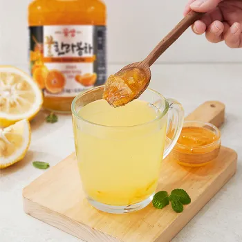 KOTSAM Honey Pomelo Tea, Glass Jar