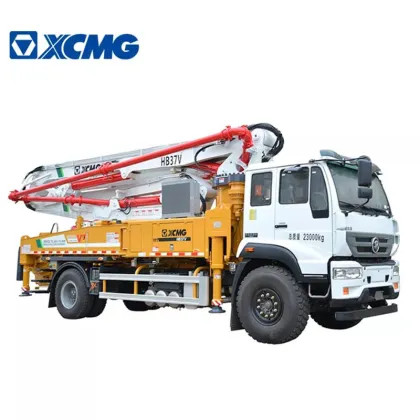 XCMG Used Concrete Equipment HB37V Schwing 37 M Cement Pump Truck for Sale