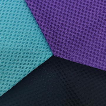 High Quality Low Price Polyester Knitted Breathable Casual Mesh Fabric Garment