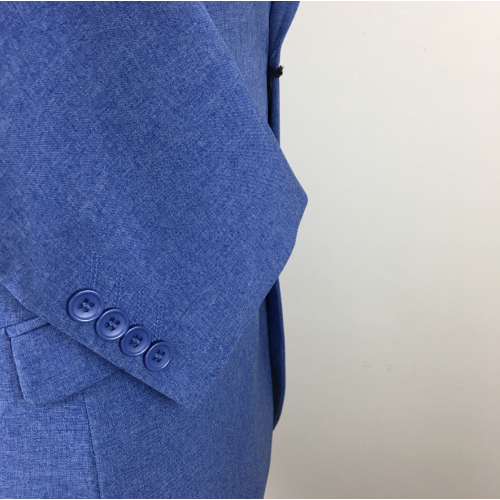 100%Polyester wedding blue men's breathable suit