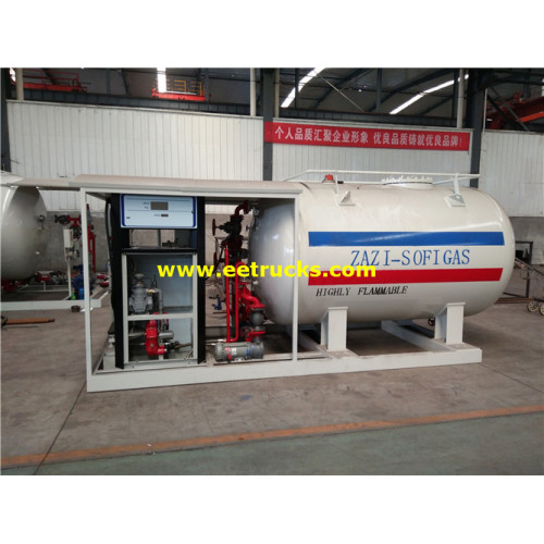 5000 Liters Mini Propane Skid Units