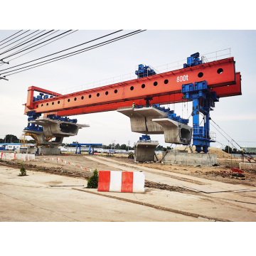 Concrete Beam Launcher for Segmental Bridge Construction