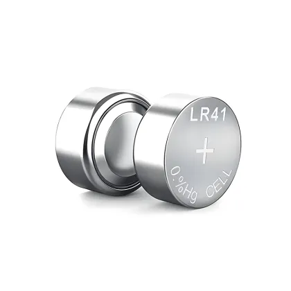 AG3 Button Battery 1.5V AG3/LR41 40mAh Button Alkaline Battery