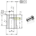 Outils de presse poinçons bagues fabrication DIN 9845 b