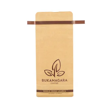 Custom printed tin tie kraft paper coffee bags australia