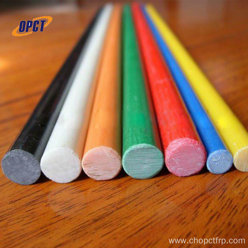 Lower Price colorful Fiberglass rods sticks