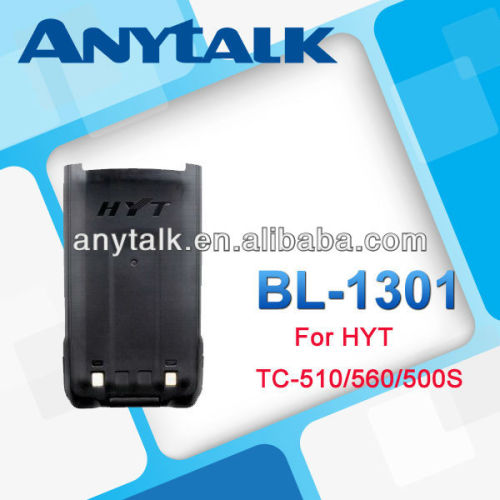 BL-1301 1300mAh Li-ion HYT 2 way rado battery