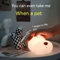 Adorable luz de silicona nocturna con una característica de temporizador colorido
