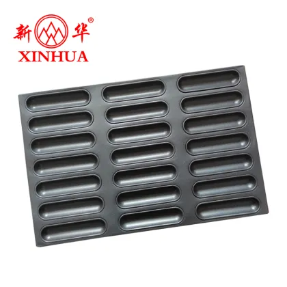 Non-Stick Alu-Steel Finger Baguette Bread Moulds & Baking Trays Manufacturer