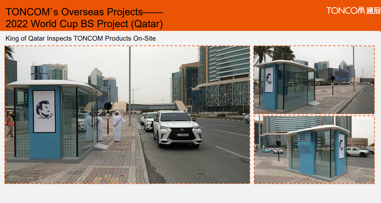 Qatar AC Bus Shelter