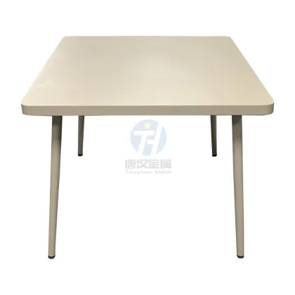 Outdoor table and chair combination courtyard garden