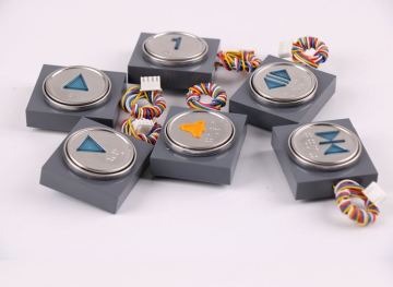 Botones pulsadores HSA7000A/B para ascensores Fujitec