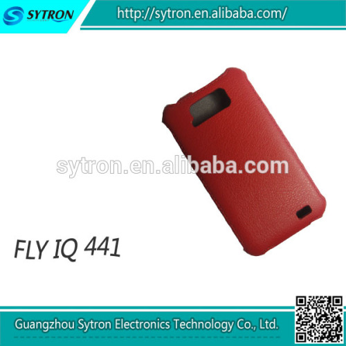 Leather flip mobile phone case for Fly IQ 441