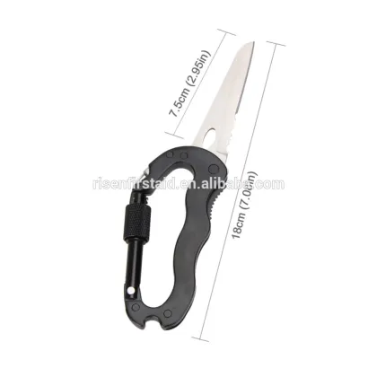 Promotional mountain climbing carabiner/D shape carabiner/locking steel carabiners