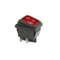 FBWPS-3122 interruptor basculante impermeable 16A rojo iluminado