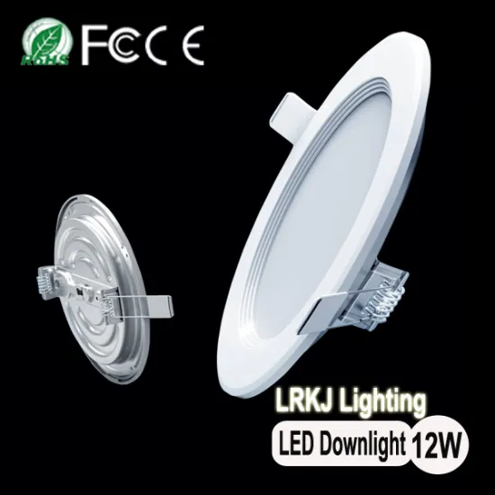 CE ROHS TISI approved 90lm/w Epistar MSD2835 150mm 12w led downlight
