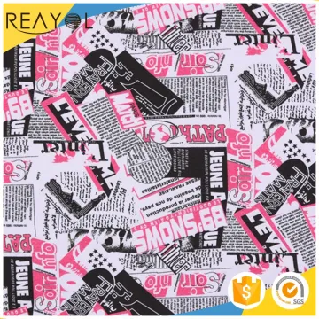 Printed Home Textiles Carded Cotton Fabric