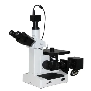 4XCE 1000X Professional Trinocular Inverted Metallurgical Microscope with Camera and Image Analysis Software