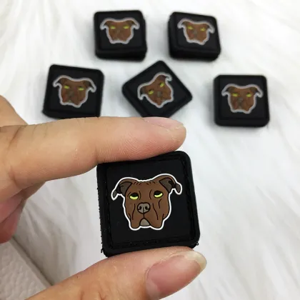 Custom Brand Logo 2D 3D PVC Rubber Patch