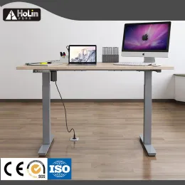 Electric Lift Height Adjustable Sit Stand Computer Table