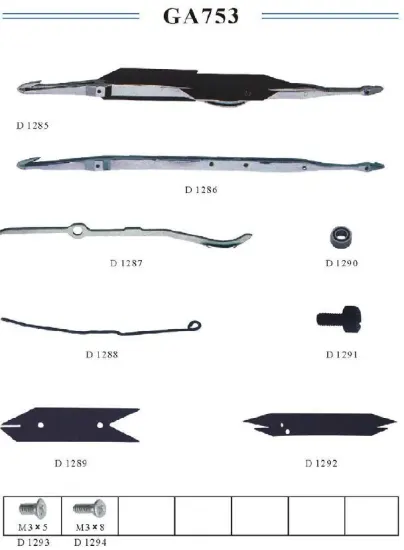 Gripper and Parts Ga753