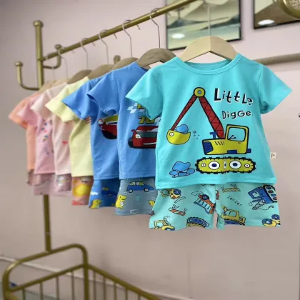 Dollars Model HMK019 Cotton Girls' Clothing Sets Size 55-65 Years