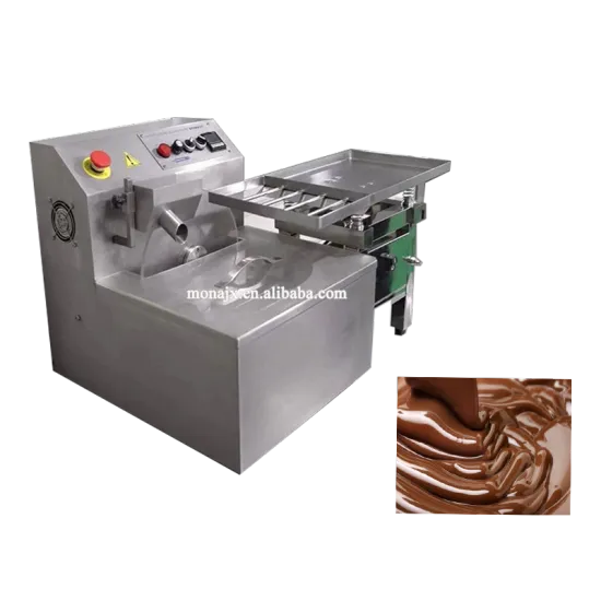 Miniature Tempered Chocolate Making and Enrobing Machine