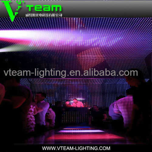 Club/disco/led transparant display screen sign xxx video