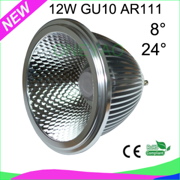 8 degree 24 degree LED 12W GU10 AR111