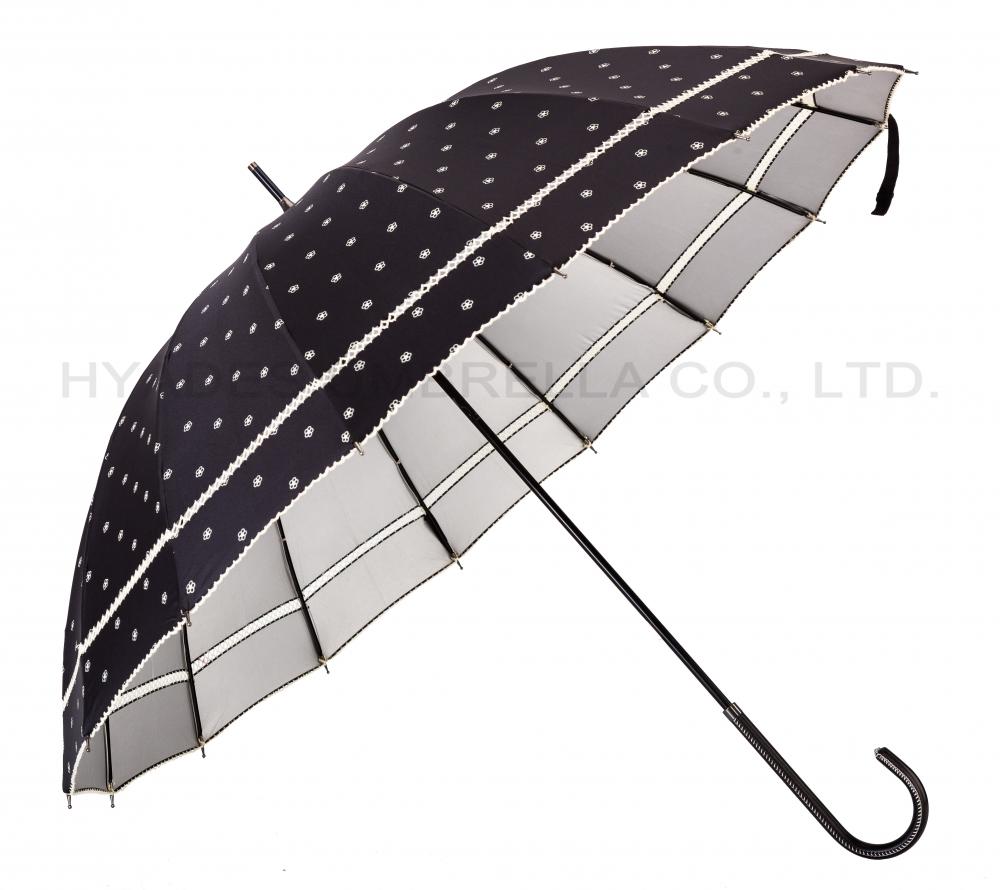 Anti-UV windproof women's umbrellas