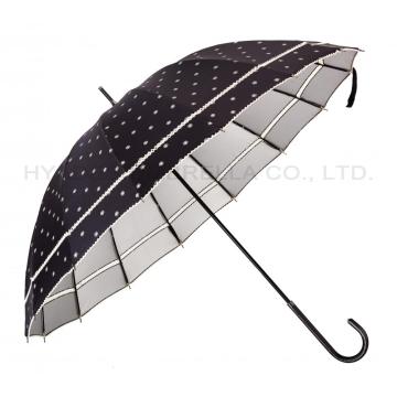 Anti-UV windproof women's umbrellas