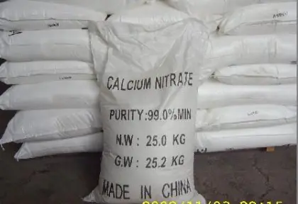 S-Saliing Calcium Salts Granular Calcium Nitrate 99% Percent