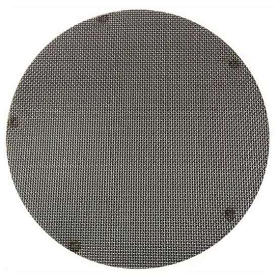 Stainless Steel Mesh Filter Disc Round Shape Various Size
