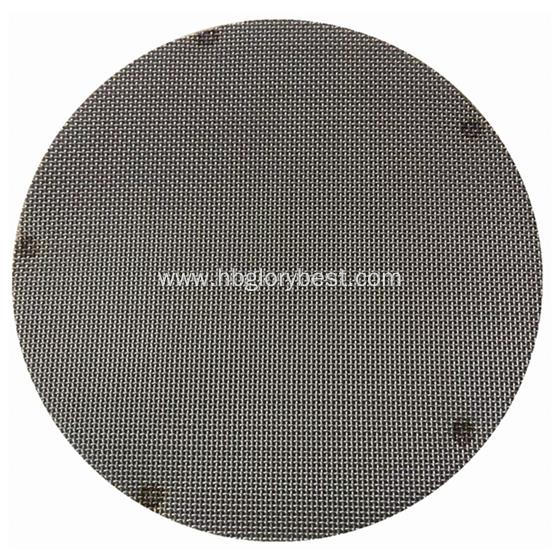 Stainless Steel Mesh Filter Disc Round Shape Various Size