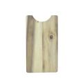 wood cutting board meat