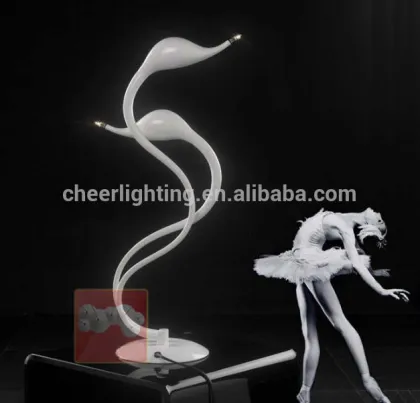 Modern Swan chandelier Swan Table Lamp Swan Floor Lamp