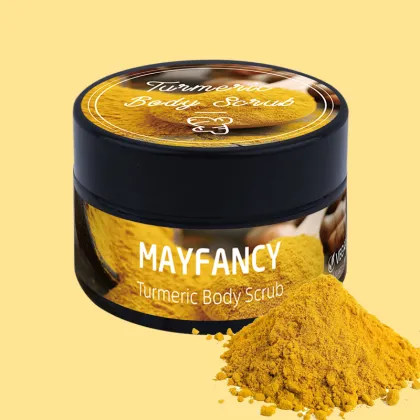 OEM turmeric body scrub for body care