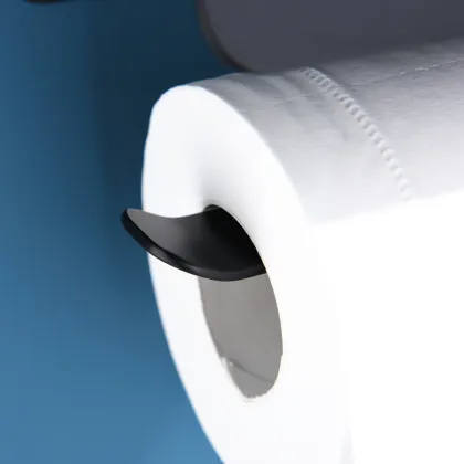 Black Toilet Paper Holder
